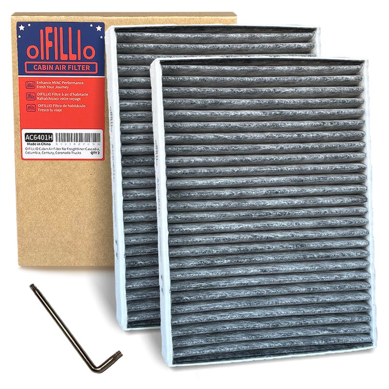 OIFILLIO HEPA Cabin Air Filter for 2019+ BMW X5 X7 X6  BMW 530I 540I 530E (2017-2023)  BMW 740I 750I 750Li xDrive (2016-2022)  BMW M5 M550i M8 840i M850i  Replace 64119366401 64115a1bdb6 - Image 1